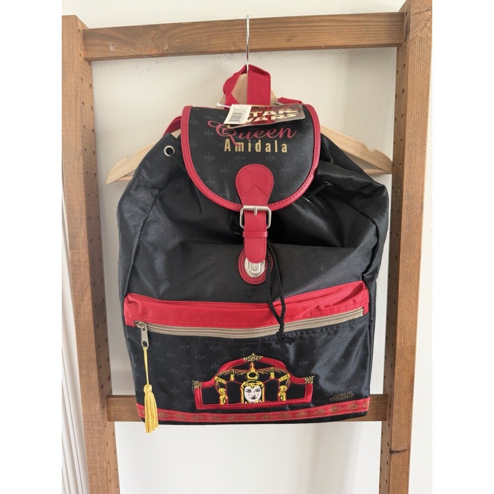 VTG Y2K Star Wars Queen Amidala Backpack NWT Caleco Episode I Phantom Menace